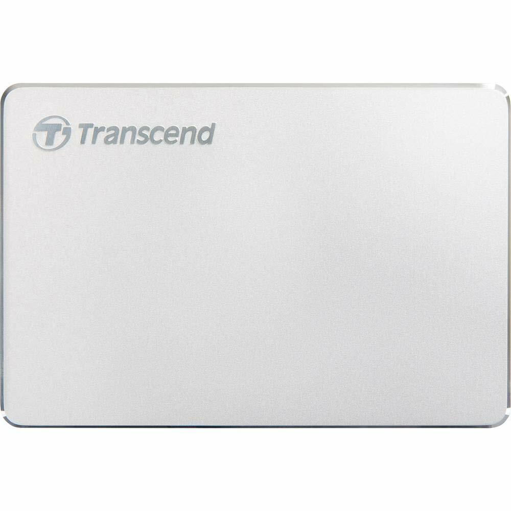 USB Transcend StoreJet 25С3S / 1.0TB / 2.5" External HDD / TS1TSJ25C3S / Silver