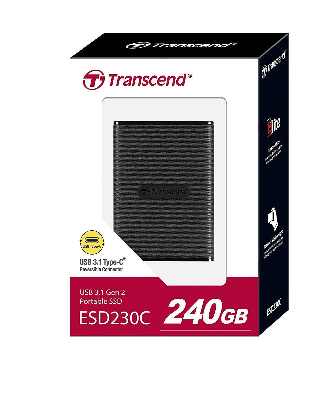 USB Transcend ESD230C / 240GB / M.2 External SSD / TS240GESD230C /