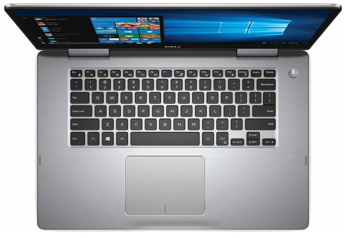 Laptop DELL Inspiron 15 7573 Convertible 2-in-1 / 15.6" FullHD IPS Touchscreen / Intel Quad Core i5-8250U / 8GB DDR4 / 256GB SSD / Intel UHD 620 / Windows 10 /