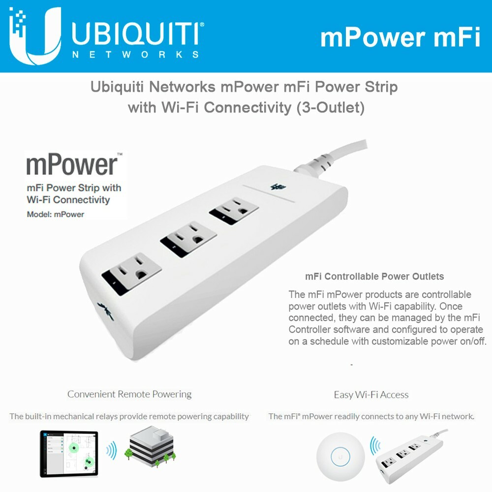 Ubiquiti mFi mPower 3 Ports / Wi-Fi
