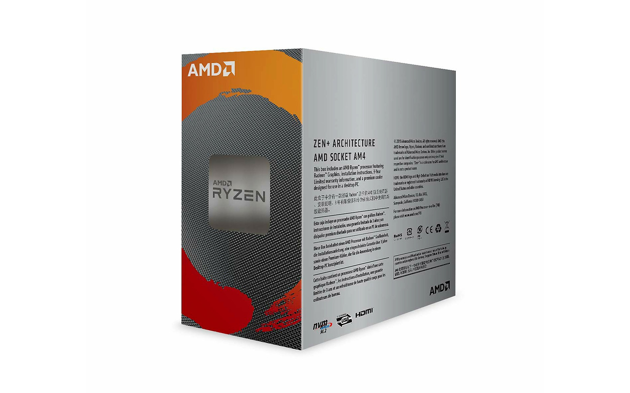 AMD Ryzen 3 3200G / AM4 / Vega 8 Graphics / 65W / Box
