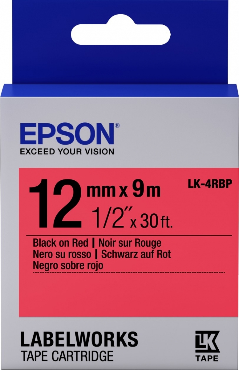 EPSON C53S654007 / LK-4RBP / 12mm / 9m
