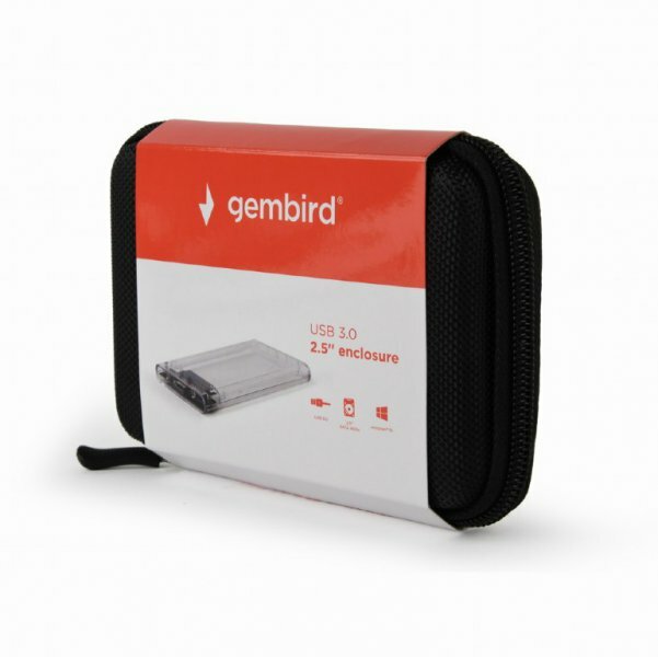 2.5" SATA HDD External Case Gembird EE2-U3S9-6