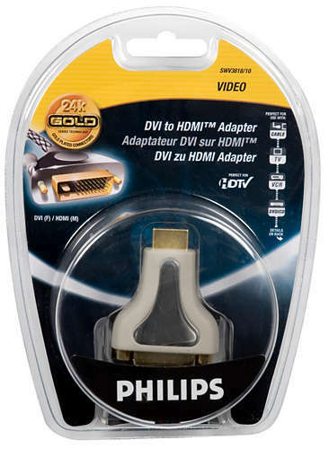 Philips SWV3818/10 Adapter DVI F to HDMI M