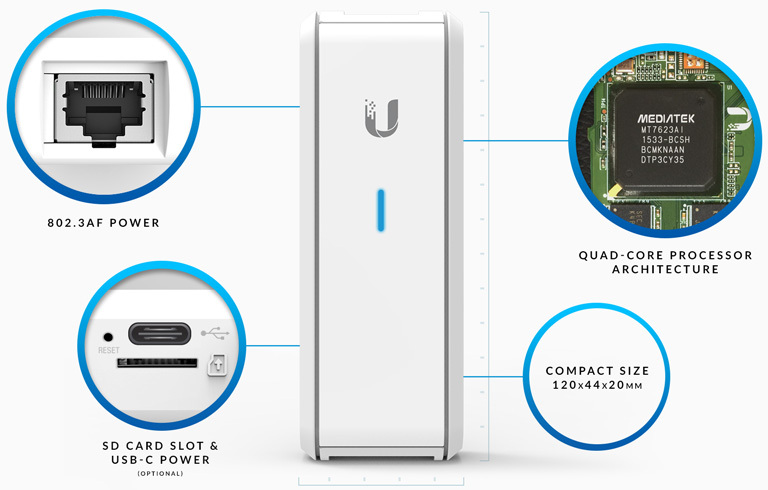 Ubiquiti UniFi Cloud Key UC-CK / Quad-Core / 2GB / 16GB /
