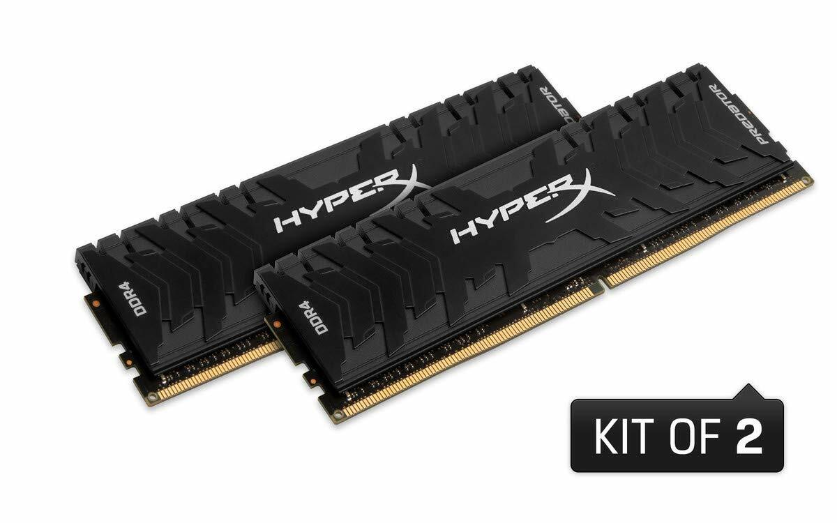 KIT RAM Kingston HyperX Predator HX436C17PB4K2/16 / 2x 8GB / DDR4-3600 / PC28800 / CL17 / 1.35V / Heat spreader /