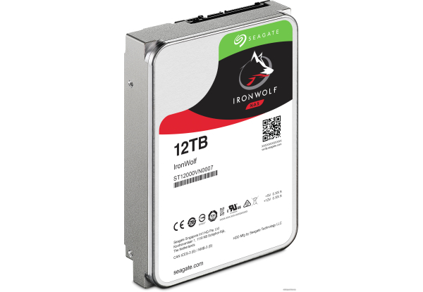 3.5" HDD Seagate IronWolf NAS / 12.0TB / 7200rpm / 256MB / ST12000VN0007