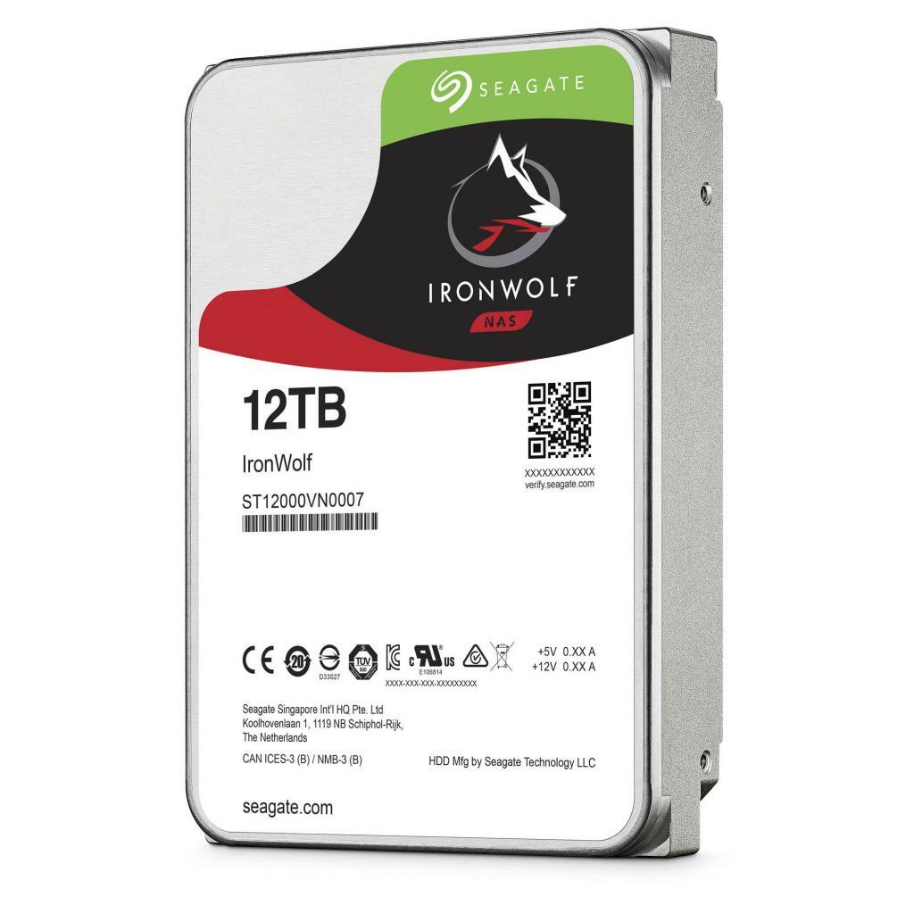 3.5" HDD Seagate IronWolf NAS / 12.0TB / 7200rpm / 256MB / ST12000VN0007