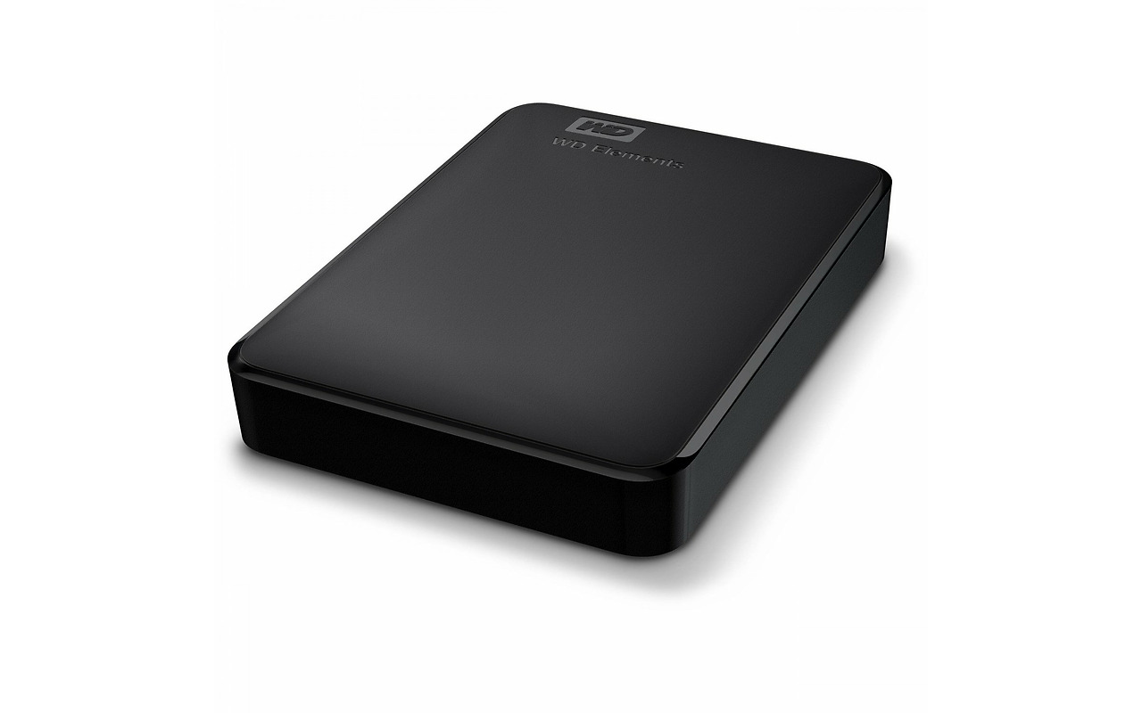 2.5" 4.0TB External HDD WD Elements Portable WDBU6Y0040BBK-WESN / Black