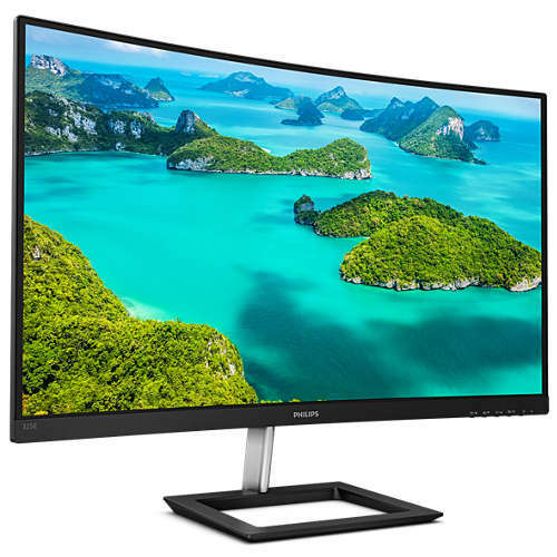 Monitor Philips 325E1C / 32.0" Curved-VA 2560x1440 / Adaptive-Sync / 4ms / 250cd / Black