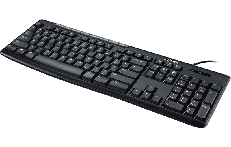 Keyboard Logitech K200 / for Business / USB / 920-008814 / Black