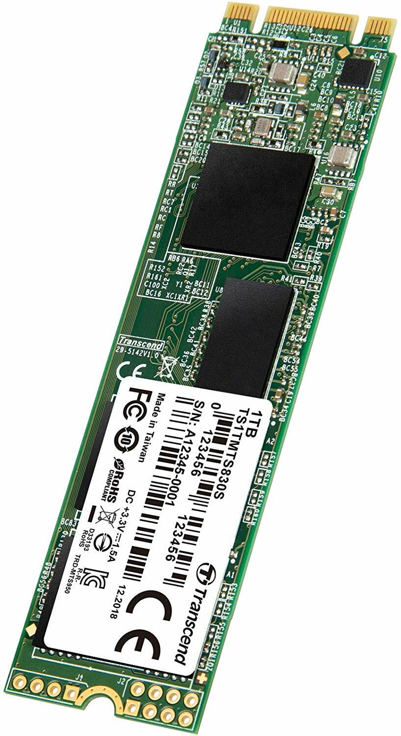 SSD Transcend 830S / 1.0TB / M.2 SATA / 80mm / 3DTLC / TS1TMTS830S