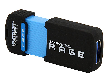 USB 3.1 Patriot Supersonic Rage / 128Gb / PEF128GSRUSB /