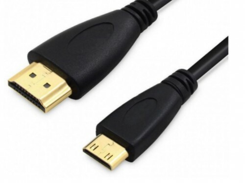 Cable Brackton Basic MHD-HDE-0200.B / miniHDMI-HDMI  / 2m / Black