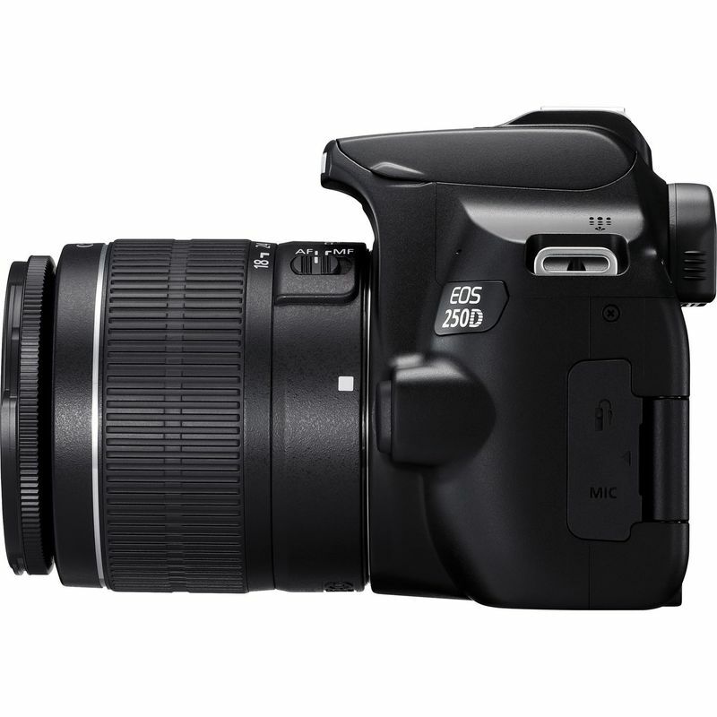 Canon EOS 250D + EF-S 18-55mm 3.5-5.6 III / Black