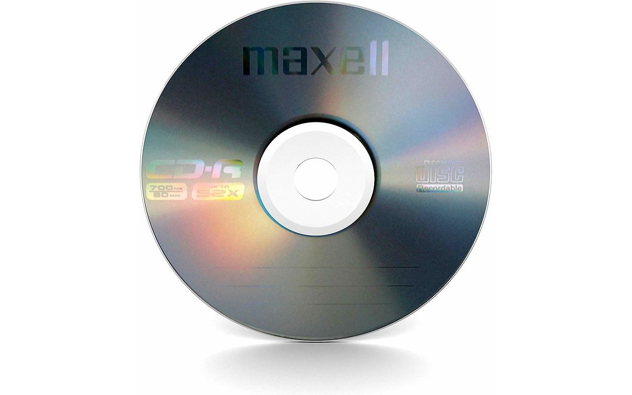 CD-R MAXELL 80 52x / 10xShrink / MX_624034.41.TE /
