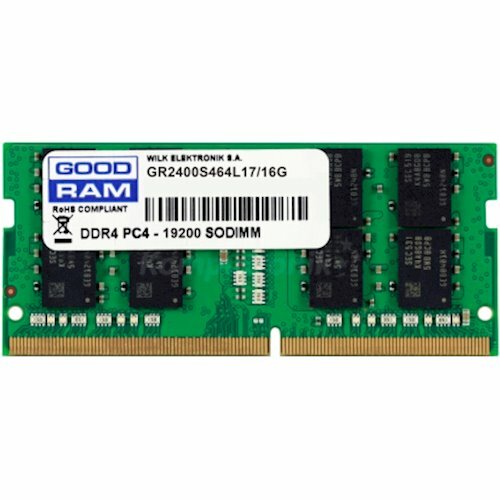 RAM SODIMM GOODRAM / 16GB / DDR4 / 2400 Mhz / GR2400S464L17/16G