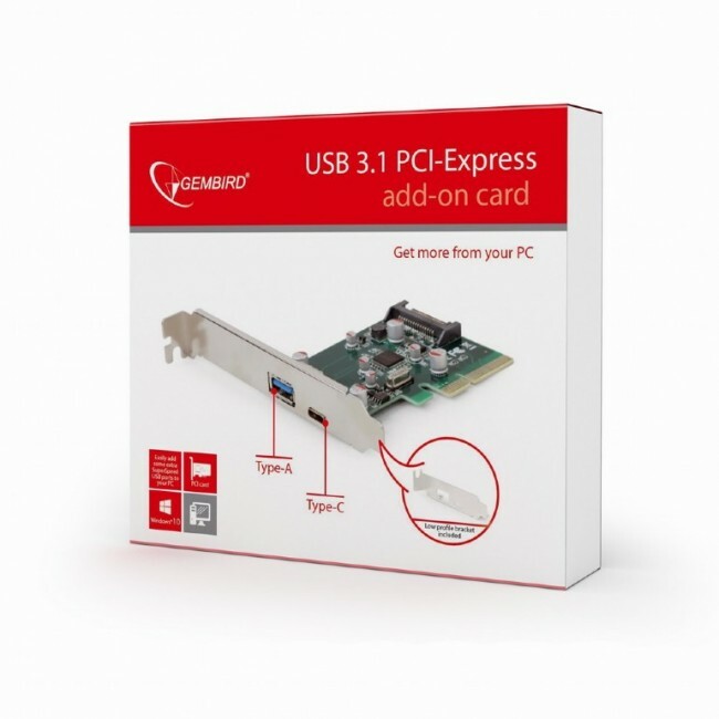 Gembird PEX-U31-01 PCI-E Card
