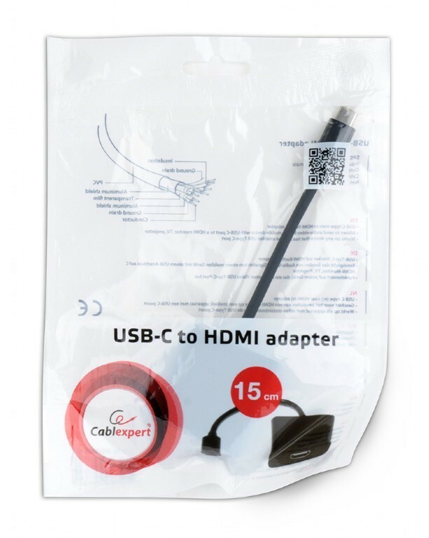 Gembird A-CM-HDMIF-01 Adapter USB-C - HDMI