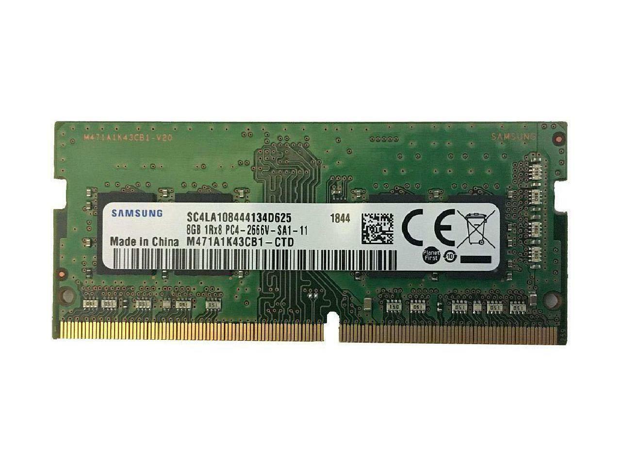 SODIMM RAM Samsung Original 8GB / DDR4 / 2666MHz / PC21300 / CL19 / 1.2V /