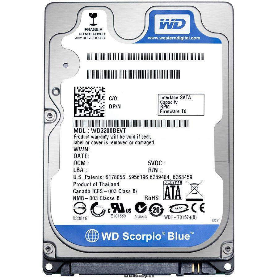 Western Digital Blue WD7500LPCX 2.5" HDD 750Gb /