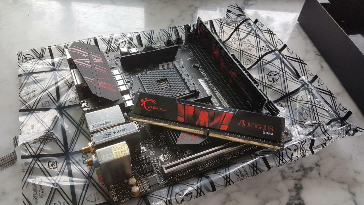 RAM KIT G.Skill Aegis F4-3000C16D-32GISB / 2x16GB / DDR4 / 3000MHz / CL16 /