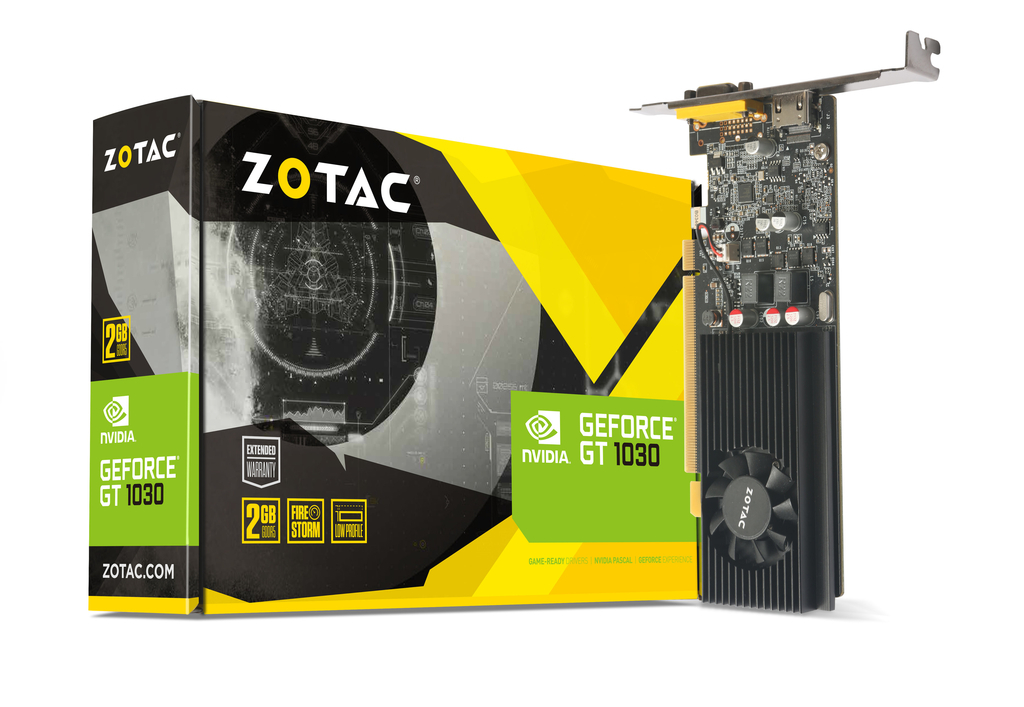 ZOTAC GeForce GT 1030 2GB GDDR5 64bit ZT-P10300E-10L