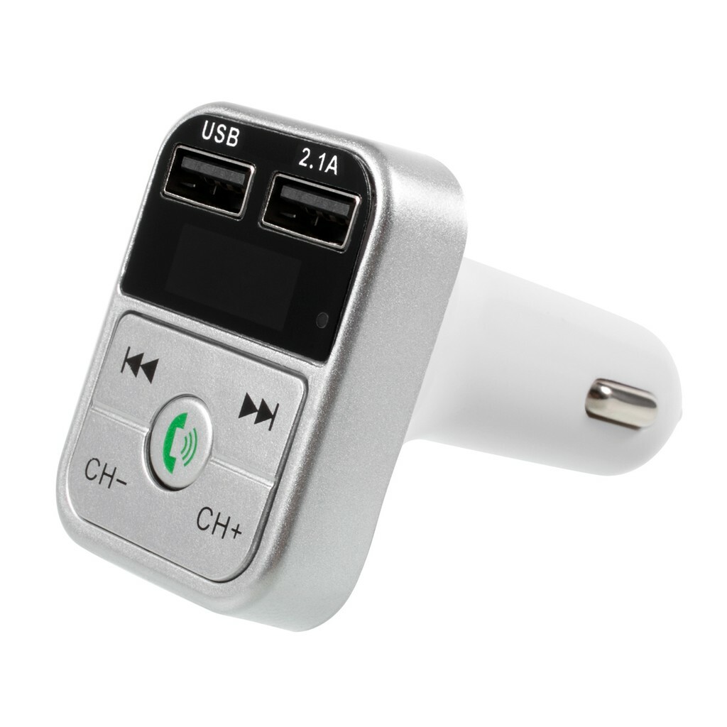 Fm transmitter, Bluetooth car charger wireless with mic, CARB2