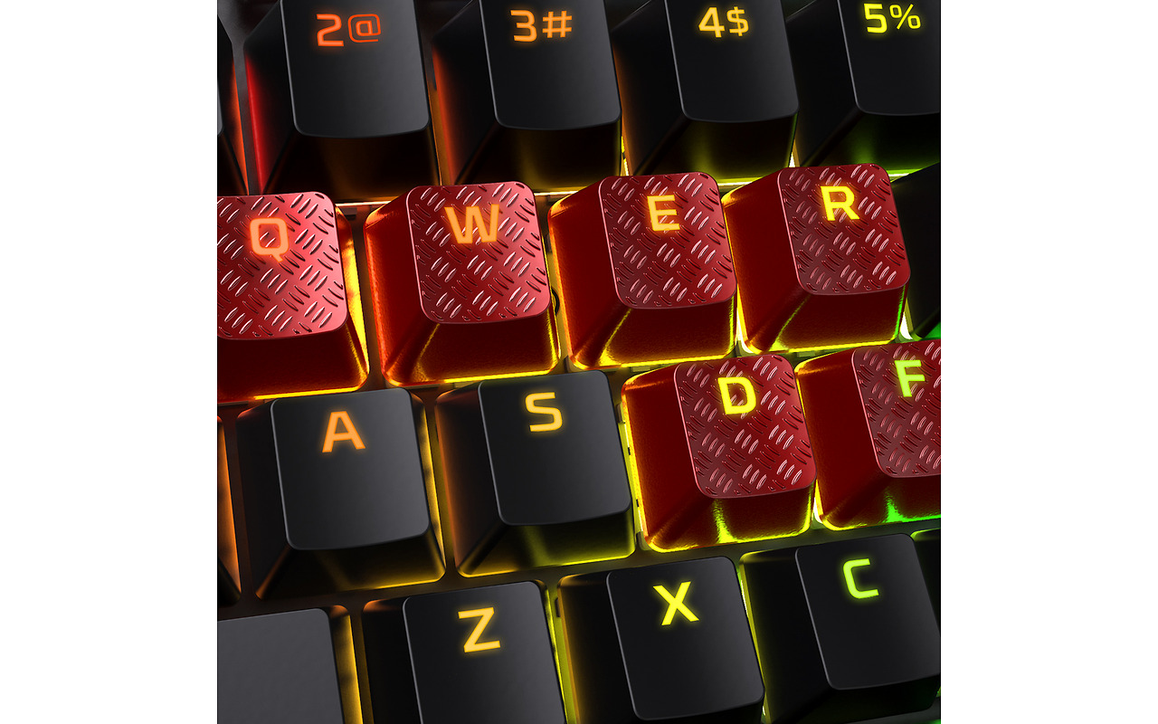 hyperx fps and moba gaming keycaps upgrade kit