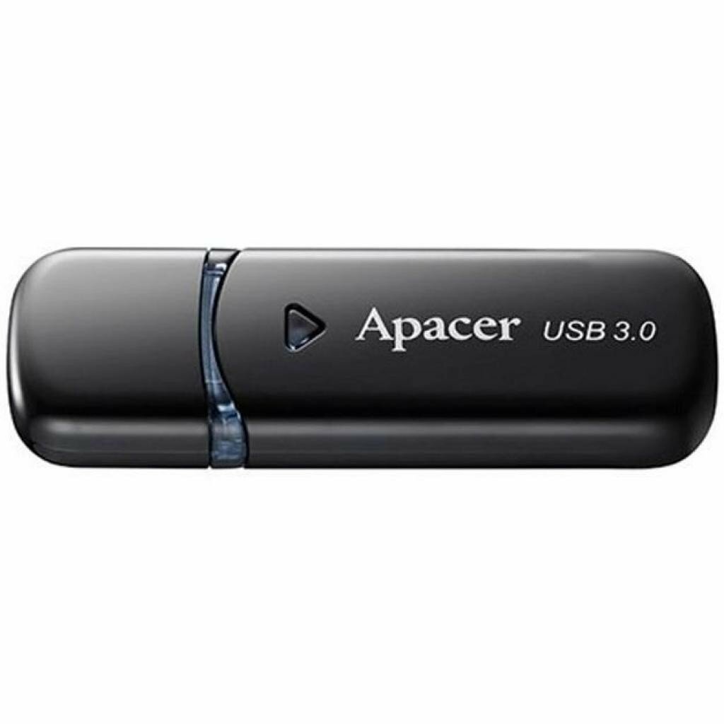 Apacer AH355 16GB USB3.1 Flash Drive AP16GAH355 / Black