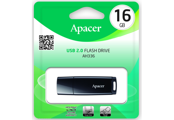 Apacer AH33616GB USB2.0 Flash Drive AP16GAH336 /