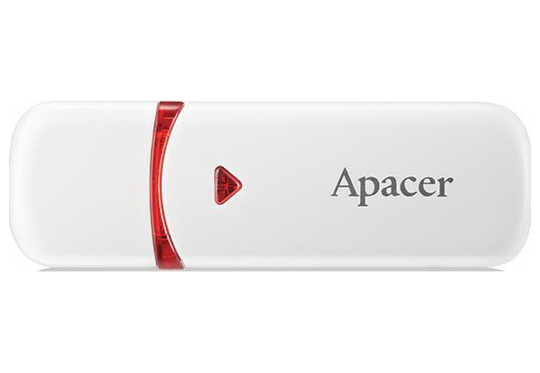 Apacer AH33316GB USB2.0 Flash Drive AP16GAH333 / White