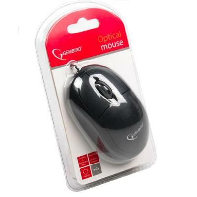 Gembird MUS-U-01 USB Optical Mouse / Black