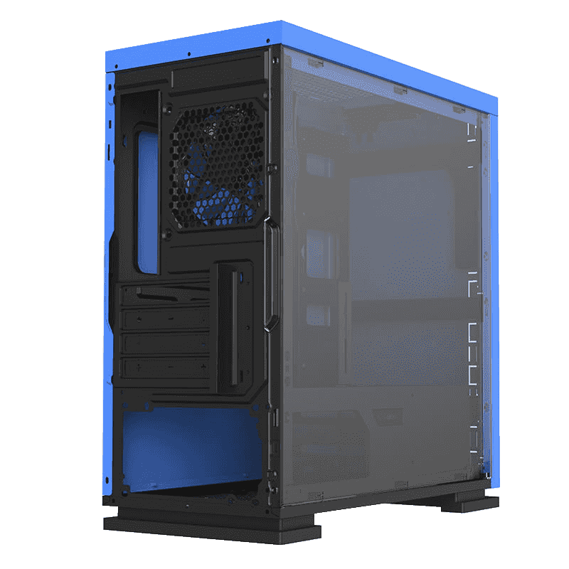 GameMax H605 Case mATX Blue