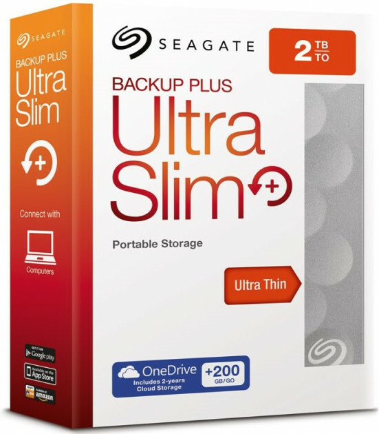 Seagate STEH2000200 2.5" 2.0TB External HDD Seagate Backup Plus Ultra Silm Portable /