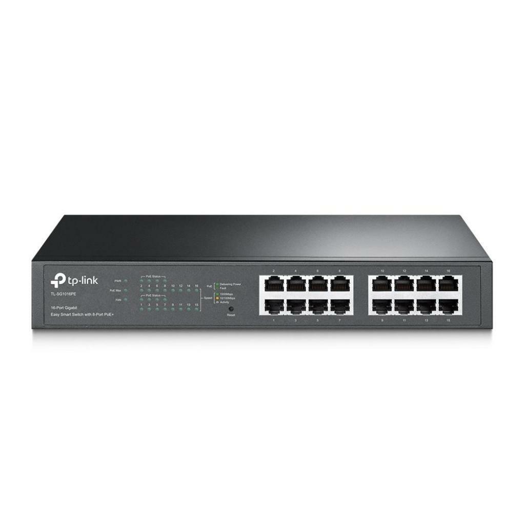 TP-LINK TL-SG1016PE 16-port Gigabit Smart PoE+ Switch