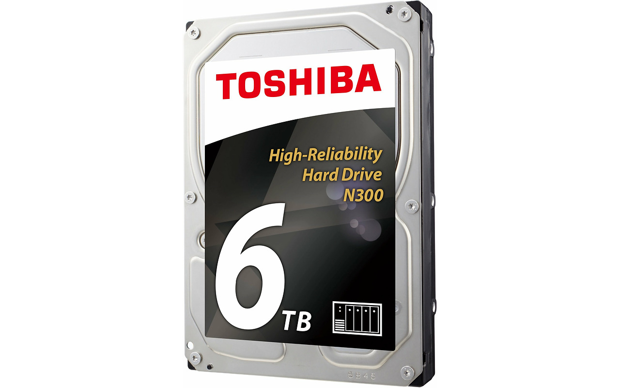 Toshiba NAS Storage N300 HDWN160UZSVA / 3.5" HDD 6.0TB