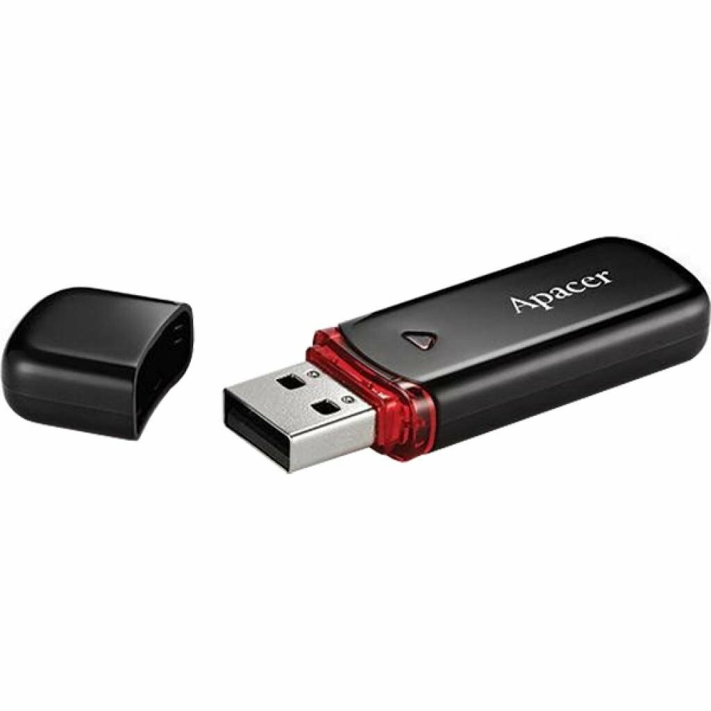 Apacer AH33316GB USB2.0 Flash Drive AP16GAH333 / Black