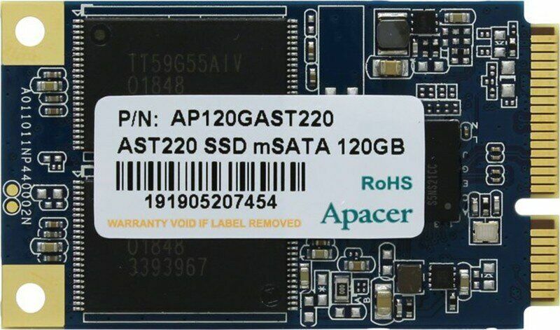Apacer AP120GAST220-1 .mSATA SSD 120GB