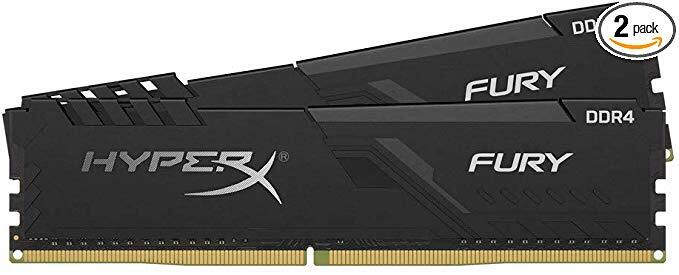KIT RAM Kingston HyperX FURY HX432C16FB3K2/8 / 2x4Gb / DDR4 / 3200 / CL16 / 1.2V /