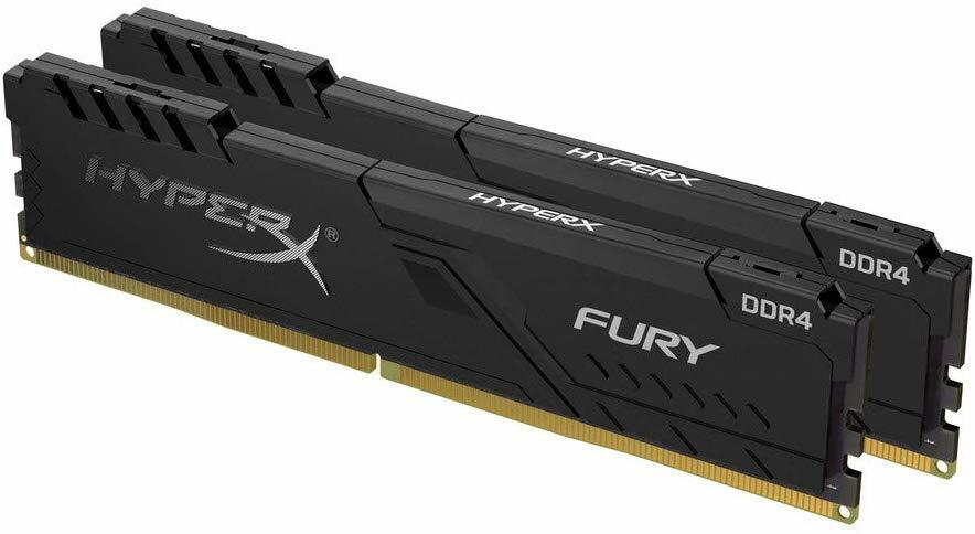 KIT RAM Kingston HyperX FURY HX432C16FB3K2/8 / 2x4Gb / DDR4 / 3200 / CL16 / 1.2V /