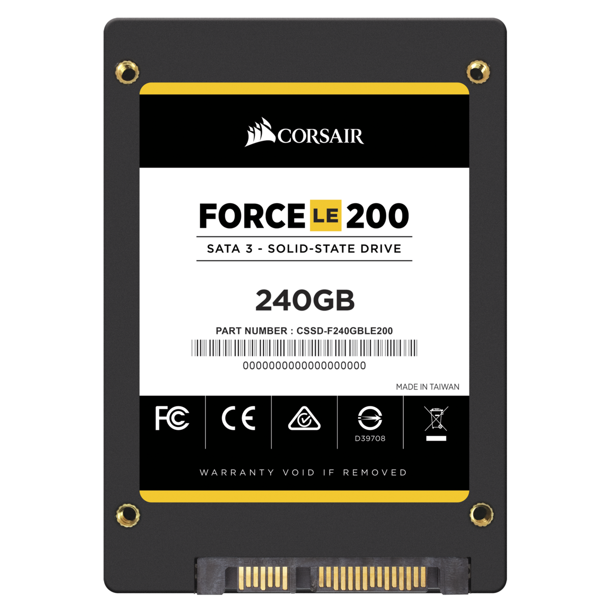 Corsair Force LE200 CSSD-F240GBLE200/RF2 2.5" SSD 240GB / Repack/Refurb