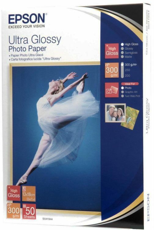 Epson C13S041927 Ultra Glossy Photo Paper A4
