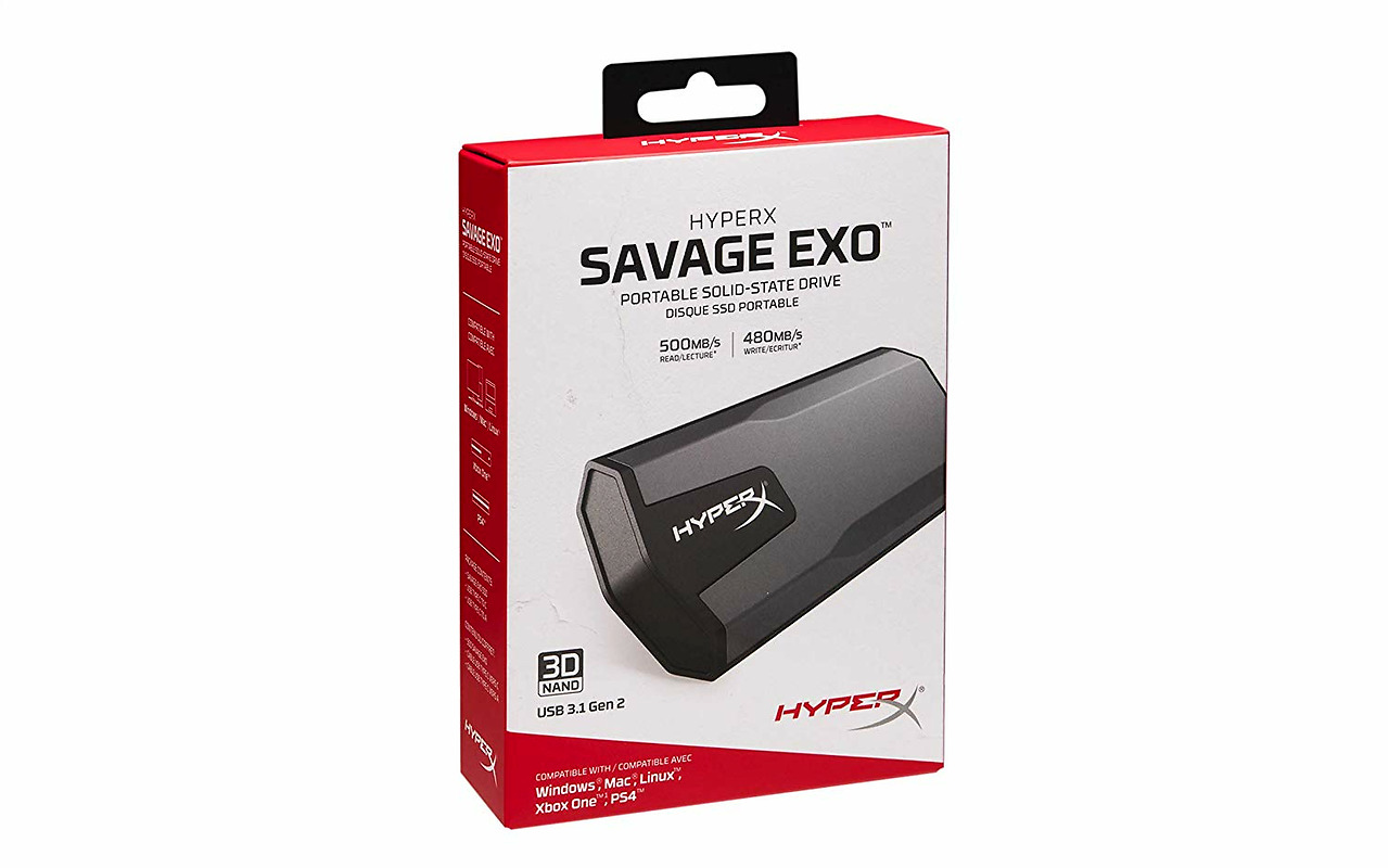 Kingston HyperX SAVAGE EXO SHSX100/960G M.2 External SSD 960GB