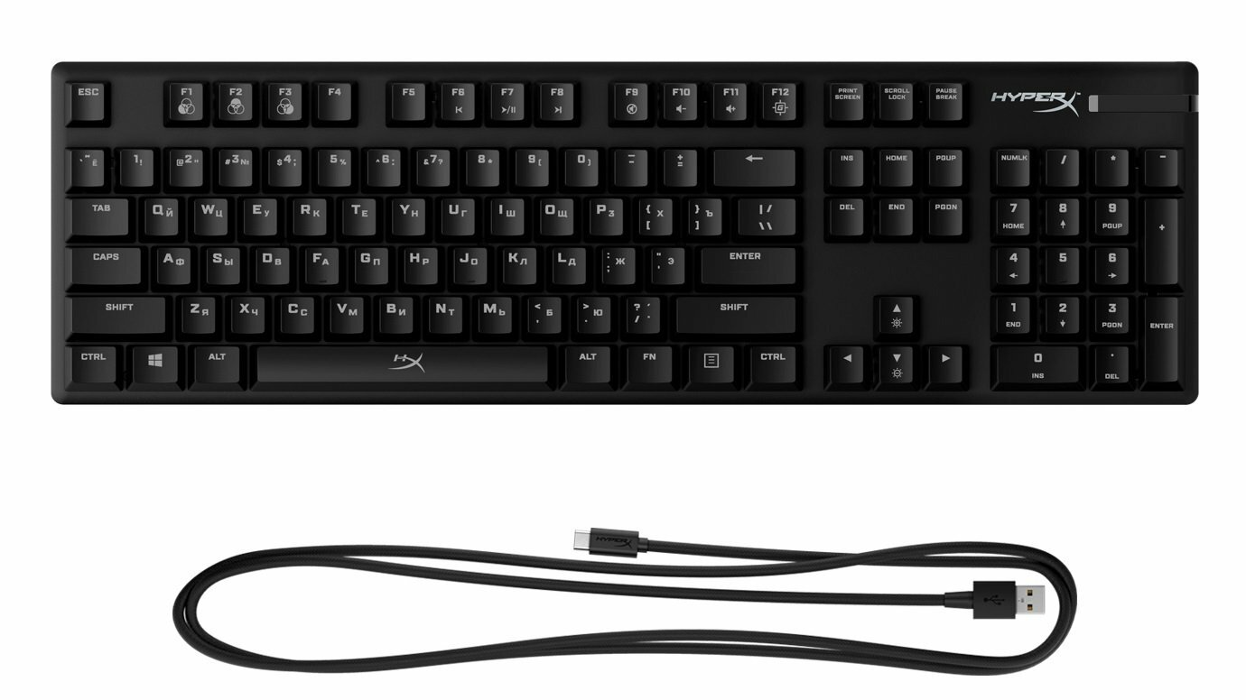 HYPERX Alloy Origins RGB Mechanical Gaming Keyboard HX-KB6RDX-RU / RGB