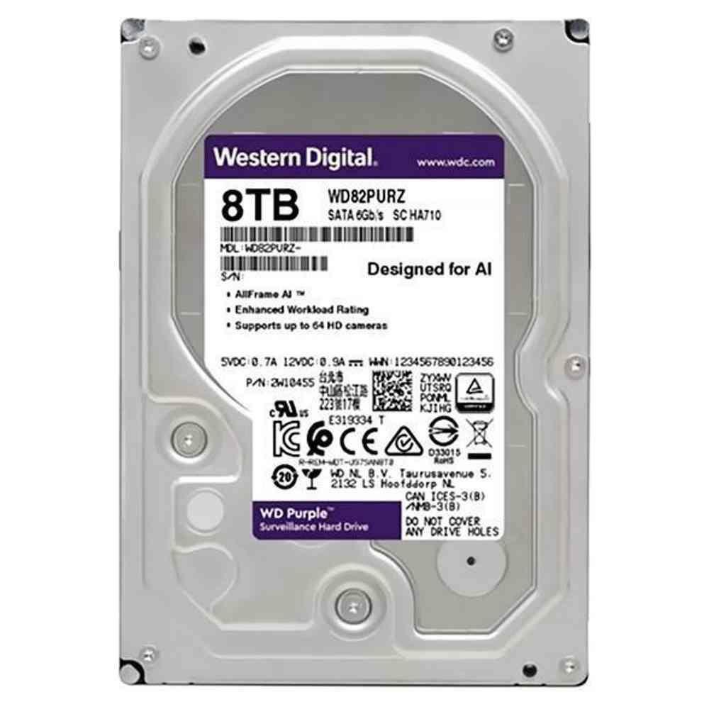 Western Digital Purple Surveillance WD82PURZ 8.0TB