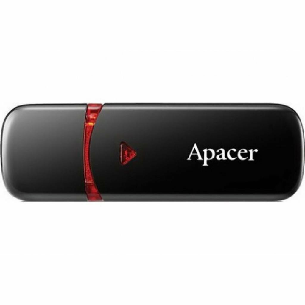 Apacer AH333 32GB USB2.0 Flash Drive AP32GAH333 / Black