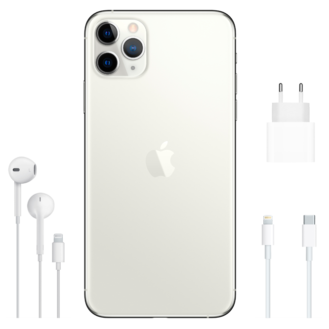 Apple iPhone 11 Pro / 5.8'' OLED 1125x2436 / A13 Bionic / 4Gb / 64Gb / 3046mAh / Silver