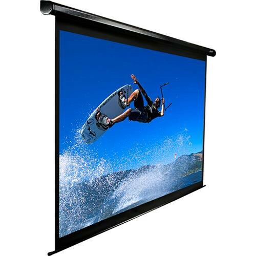 Elite Screens 125" 277x156cm Spectrum Series Electric Screen with IR/Low Voltage 3-way wall box ELECTRIC125H