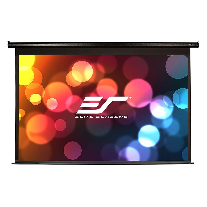 Elite Screens 100" 124,5x221,5cm Spectrum Series Electric Screen with IR/Low Voltage 3-way wall box ELECTRIC100H / Black